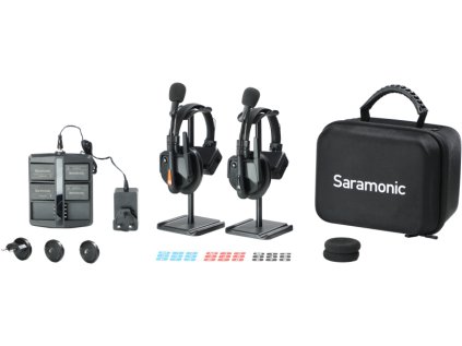 490301 saramonic witalk9 wt2s 2 osobny plne duplexny 1 9 ghz bezdrotovy interkom s headsetom s puzdrom