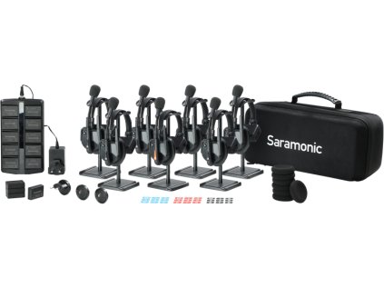 490316 saramonic witalk9 wt7s 7 osobny plne duplexny 1 9 ghz bezdrotovy interkom s headsetom s puzdrom