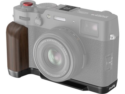 490616 smallrig 4805 drevena rukovat v tvare l pre fujifilm x100vi x100v cierna