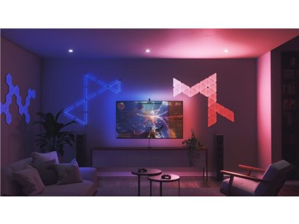503393 nanoleaf 4d tv screen mirror lightstrips starter kit 4m for tv up to 65 165cm