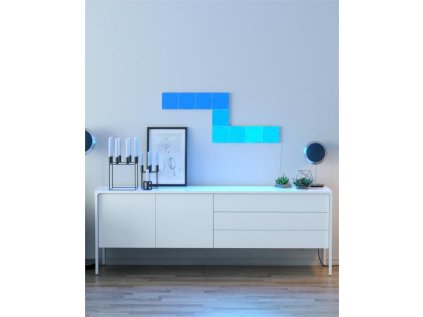 499853 nanoleaf canvas panels starter kit 17 pack