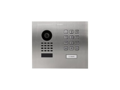 doorbird d1101kh modern zapustena montaz nerezova ocel v2a brusena