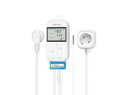 meross smart wi fi zasuvkovy termostat kurenie a chladenie mts960hk eu verzia