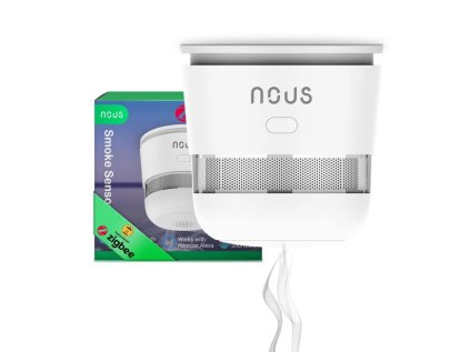 nous e8 zigbee smart dymovy senzor