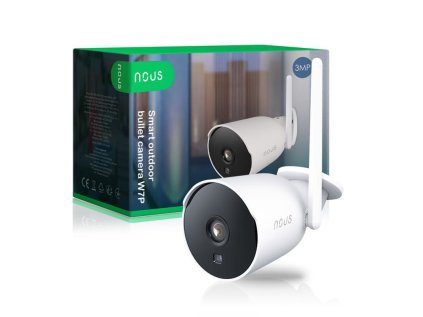 nous w7p wifi smart vonkajsia bullet kamera 3mp tuya
