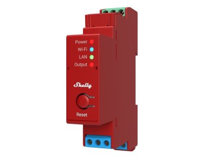 shelly pro 1pm spinaci modul s meranim spotreby 1x 16a lan wifi bluetooth