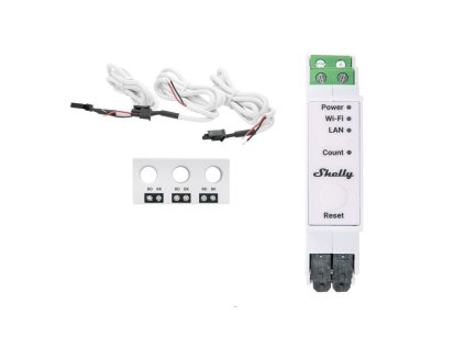 shelly pro 3em 3ct63 3 fazove meranie spotreby lan wifi bluetooth
