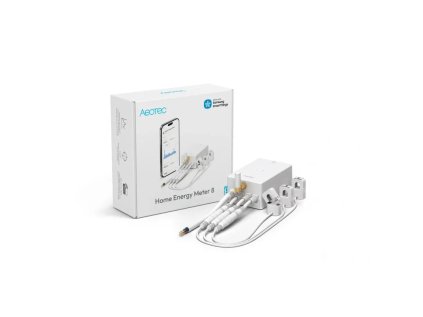 aeotec home energy meter 8 zwa046 c tri svorky 60a z wave 3 fazovy elektromer