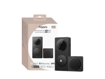 aqara doorbell camera hub g410 select ch c09d cierny inteligentny videozvoncek s hubom