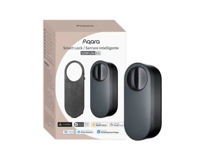 aqara smart lock u200 lite kit el d03d cierny smart zamok