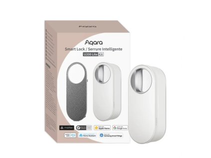 aqara smart lock u200 lite kit el d03dw biely smart zamok