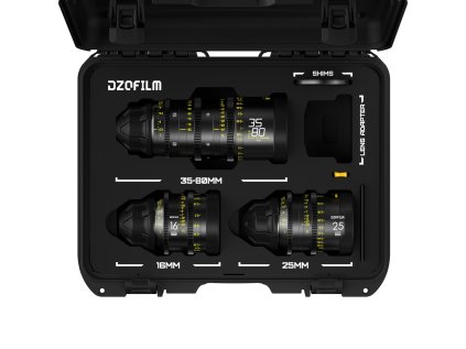 dzo edu24 dzofilm 3 lens edu kit vespid16 25 catta ace 35 80 processed