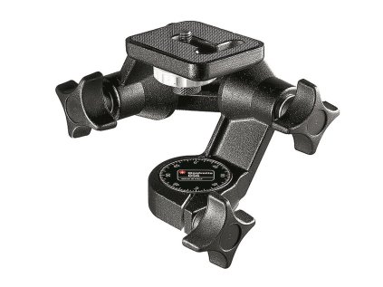 605822 manfrotto 3d detska stativova hlava s otacanim naklananim s indickym