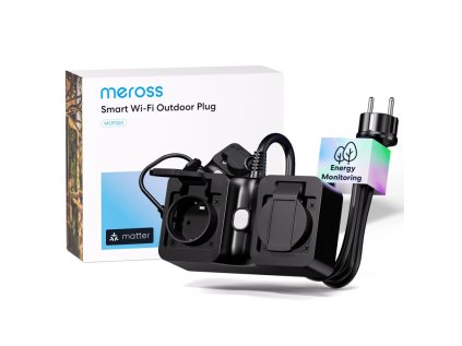 meross matter smart wi fi vonkajsia zasuvka s meranim spotreby mop320ma eu verzia