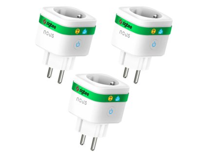 nous a7z zigbee smart zasuvka do 16a 3 kusy