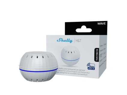 shelly wave ht senzor teploty a vlhkosti z wave biela