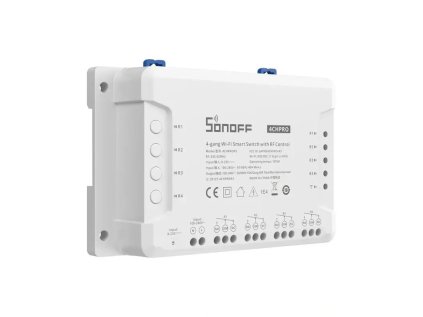 sonoff 4chpror3 4 kanalovy wi fi smart spinac s rf ovladanim
