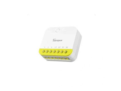 sonoff mini zb2gs l mini extreme zigbee dvojkanalovy inteligentny spinac nevyzaduje neutralny vodic