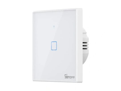 sonoff t2eu1c tx tx seria wi fi a rf 433 mhz nastenny vypinac 1 kanalovy eu typ