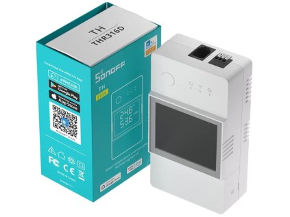 sonoff thr316d th elite wi fi inteligentny spinac na monitorovanie teploty a vlhkosti