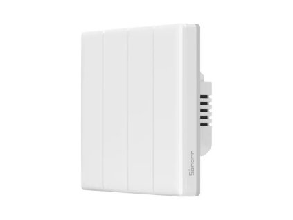 sonoff tx ultimate wi fi smart dotykovy nastenny vypinac 4 tlacidla 86 mm eu typ