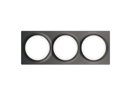 trojramik pre vypinace walli fibaro walli triple cover plate anthracite fg wx pp 0004 8