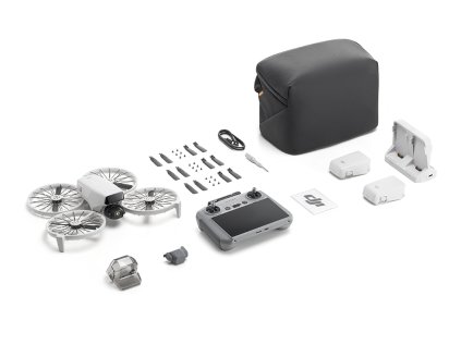DJI Flip Fly More Combo batteries inserted 4