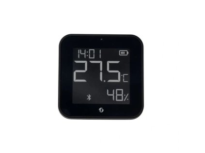 shelly blu ht display zb black senzor teploty a vlhkosti bluetooth zigbee cierna