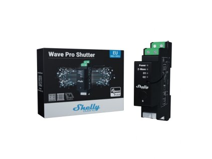 shelly wave pro shutter zaluziovy modul z wave