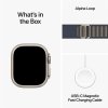 316185 8 apple watch ultra 2 gps cellular 49mm titanium case with blue alpine loop medium