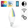 52869 13 hama smart wifi led ziarovka e14 5 5 w rgbw stmievatelna