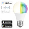 51705 14 hama smart wifi led ziarovka e27 10 w rgbw stmievatelna