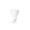 45894 hama smart wifi led ziarovka gu10 4 5 w biela stmievatelna