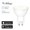 45894 4 hama smart wifi led ziarovka gu10 4 5 w biela stmievatelna