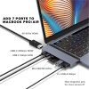 377937 hyper hyperdrive duo 7 v 2 usb c hub na macbook pro air strieborny