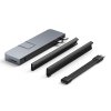 378627 3 hyper hyperdrive duo pro 7 in 2 usb c hub pre macbook pro air space grey