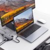 377607 4 hyper hyperdrive power 9 in 1 usb c hub pre ipad pro macbook pro air space grey
