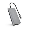 377607 3 hyper hyperdrive power 9 in 1 usb c hub pre ipad pro macbook pro air space grey
