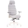 323100 5 kancelarska stolicka spine s pdh biely plast svetlo seda ls2 38