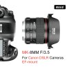 351138 5 meike 8 mm f 3 5 ultrasirokouhly objektiv fisheye pre vsetky canon eos ef mount