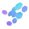 29001 nanoleaf shapes hexagons starter kit 9 panels