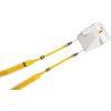 56591 2 polaroid camera strap flat yellow stripe