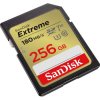 53448 1 sandisk extreme 256 gb sdxc memory card 180 mb s and 130 mb s uhs i class 10 u3 v30