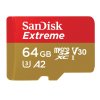 52317 sandisk extreme microsdxc 64 gb sd adapter 170 mb s and 80 mb s a2 c10 v30 uhs i u3