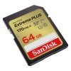46743 2 sandisk extreme plus 64 gb sdxc memory card 170 mb s and 80 mb s uhs i class 10 u3 v30