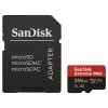 49614 sandisk extreme pro microsdxc 256 gb 170 mb s a2 c10 v30 uhs i u3 adapter