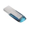 46575 1 sandisk ultra flair usb 3 0 128 gb tropicka modra