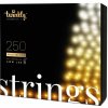 363465 twinkly strings gold silver ed aww 250 led 8cm space bt wifi ip44