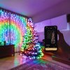 363468 2 twinkly strings multicolor rgb 400 led 8cm space bt wifi ip44
