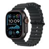 487865 apple watch ultra 2 gps cellular 49mm black titanium case with black ocean band